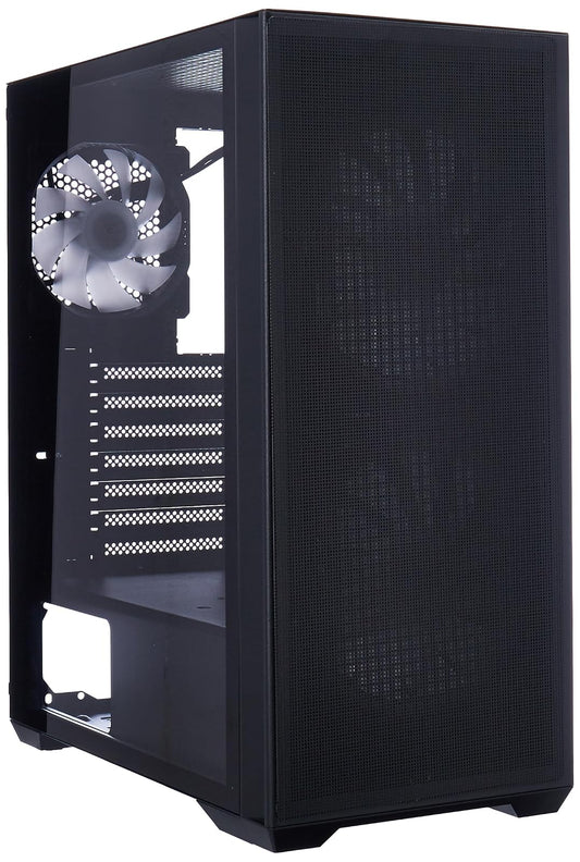 Formula V Air Power G5 Duo – Gabinete Mid ATX, USB 3.0 y Tipo-C, Doble Ventilación, Color Negro