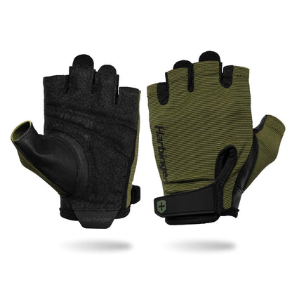 Harbinger Power Gloves 3.0 Guantes de Levantamiento de Pesas - M - Verde