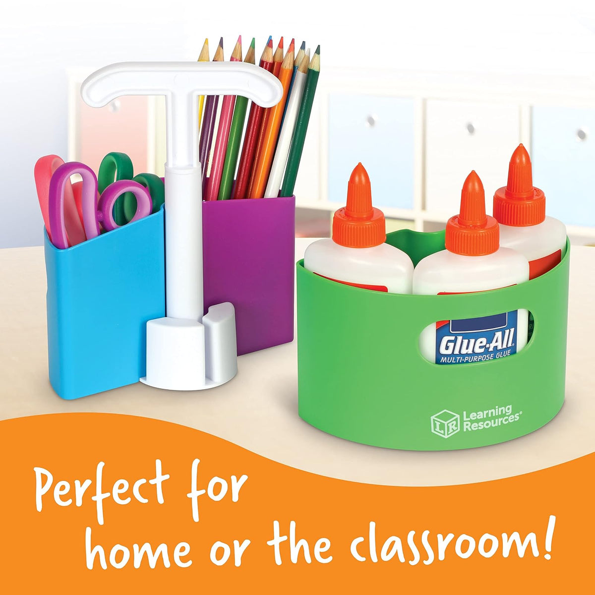 Learning Resources Create-a-Space - Juego de 3 mini centros de almacenamiento para aulas