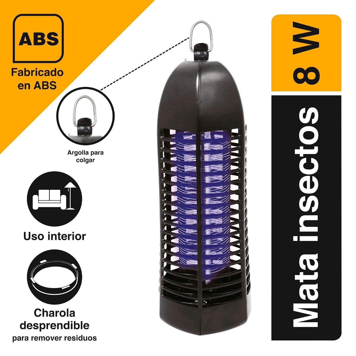 Sanelec 1649 Mata Insectos, 8W
