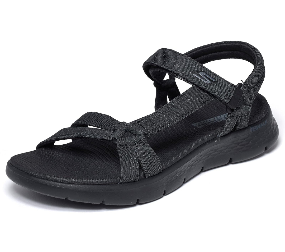 Skechers Go Walk Flex Sandalia - Sublime Sandalias deportivas para Mujer - 24.0 cm - Negro - Negro