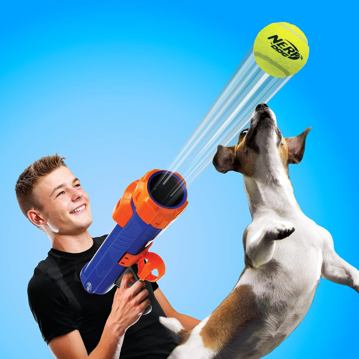 Nerf Dog Pelota de Tenis Blaster Juguete para Perro