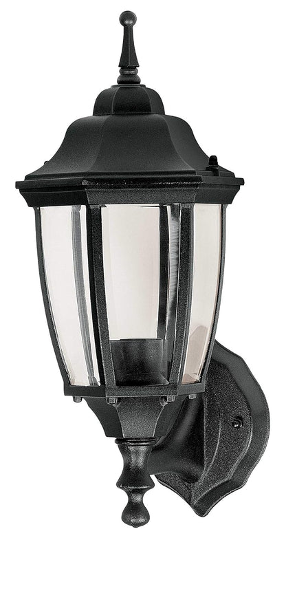 Volteck Arbotante Farol para Pared ARB-100S, Base E26/E27 - Negro