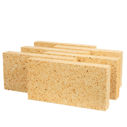 Rutland Products - Ladrillo de Fuego, 6 Unidades, Paquete de 1