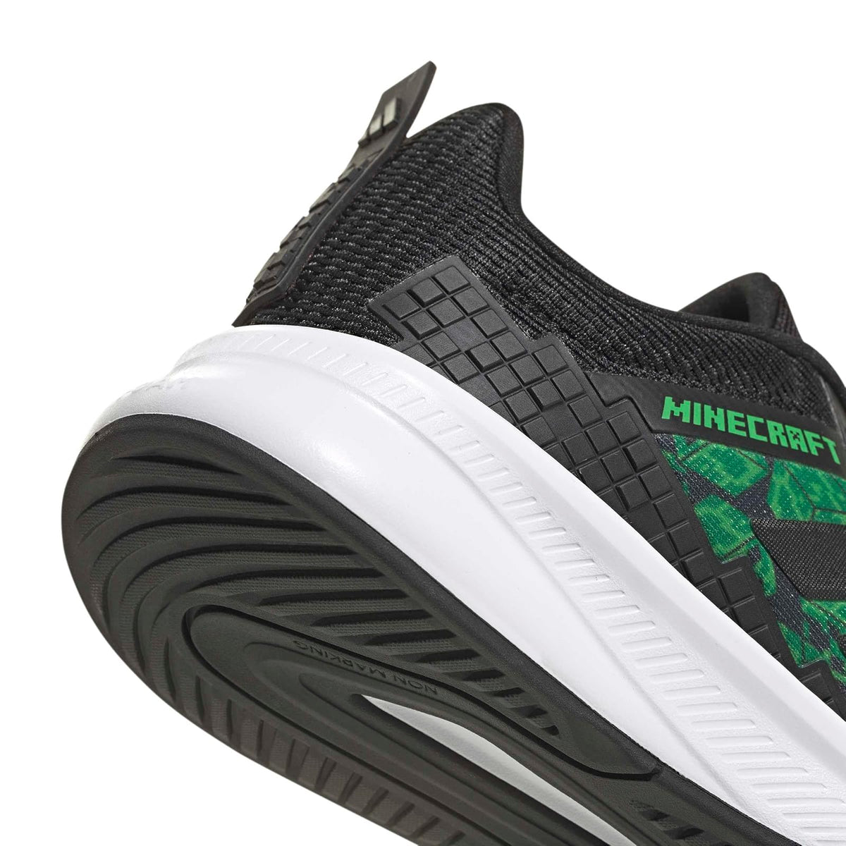 adidas Tenis Minecraft Fortarun 4.0 Niños Casual Negro