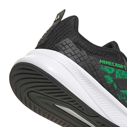 adidas Tenis Minecraft Fortarun 4.0 Niños Casual Negro