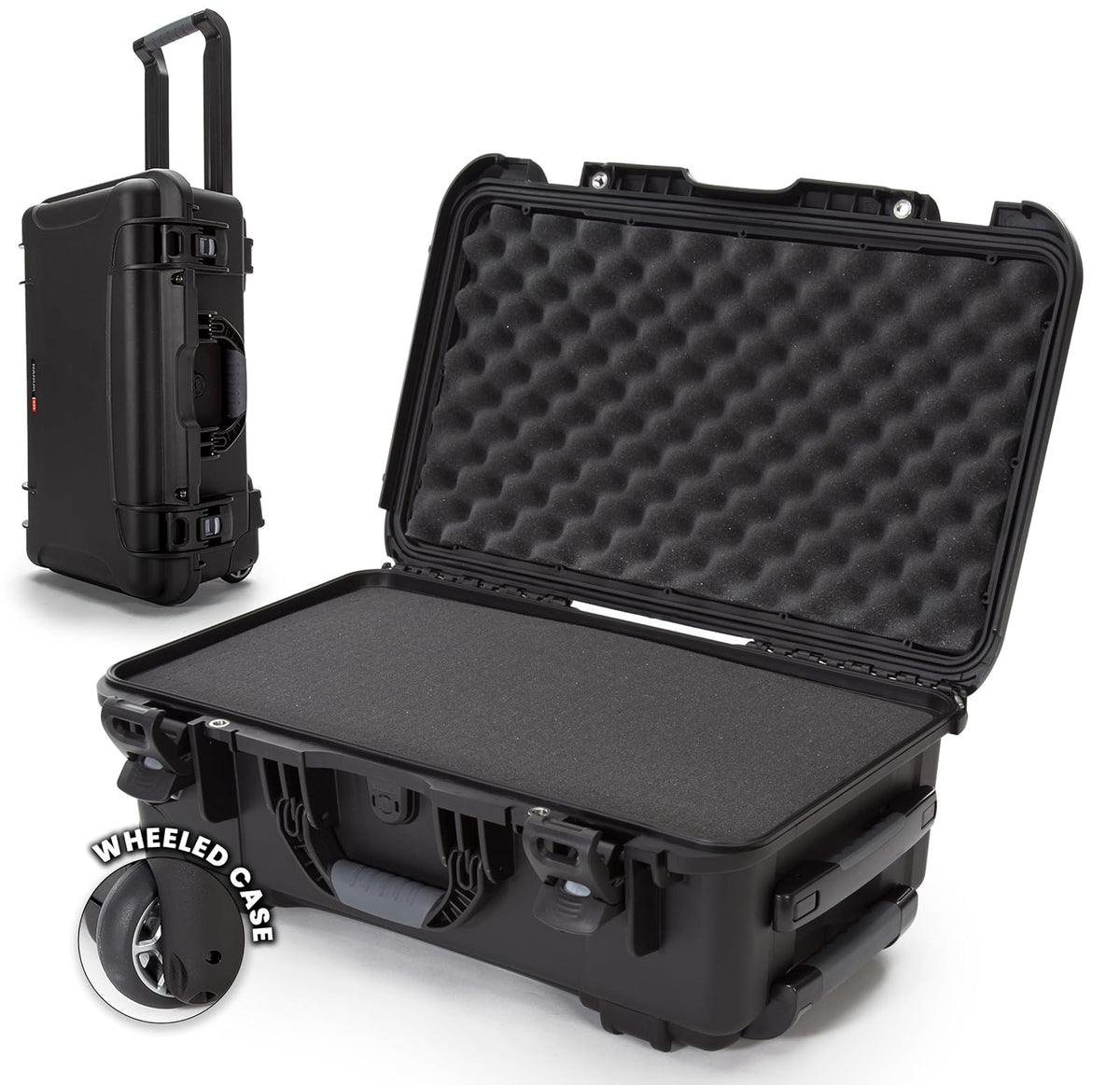 Nanuk 935 Maleta Rígida con Ruedas para Equipo - negro - Espuma en cubos - Funda