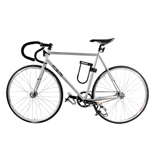 Kryptonite Keeper - Bloqueo en U estándar para Bicicleta, antirrobo de Alta Resistencia, se Vende Plata Segura, grillete de 12 mm con Soporte de Montaje y Llaves para Bicicleta, Motocicleta, Scooter,