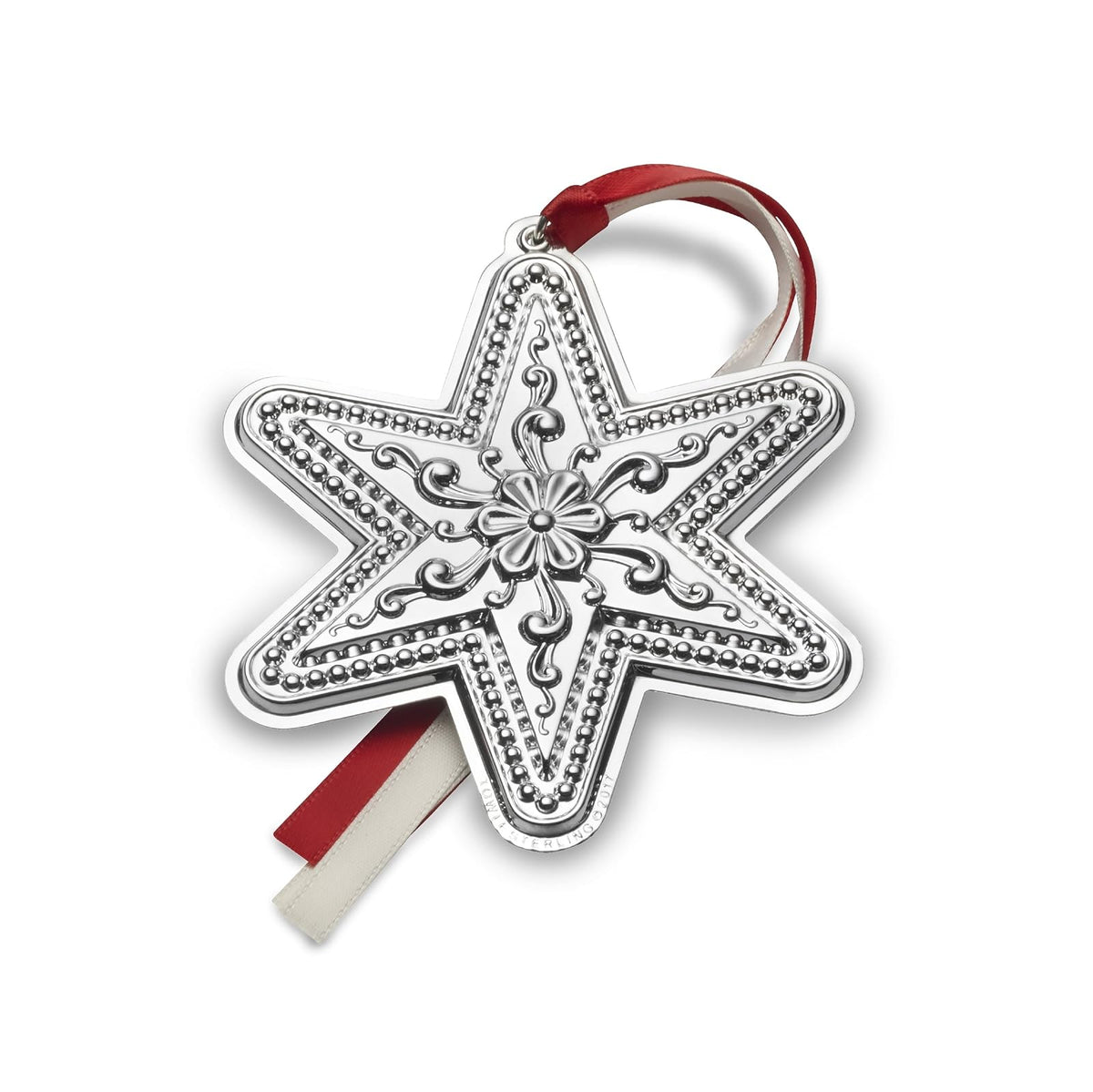 Towle 2017 bañado en Plata Estrella de ornamentación, XXI Edition