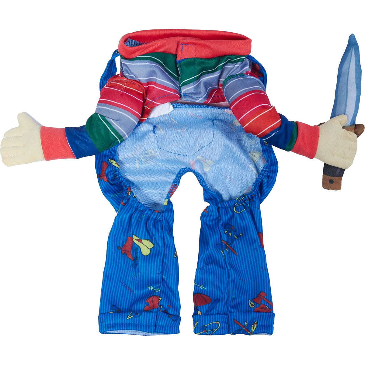 Rubies Chucky - Disfraz para Mascotas, tamaño pequeño