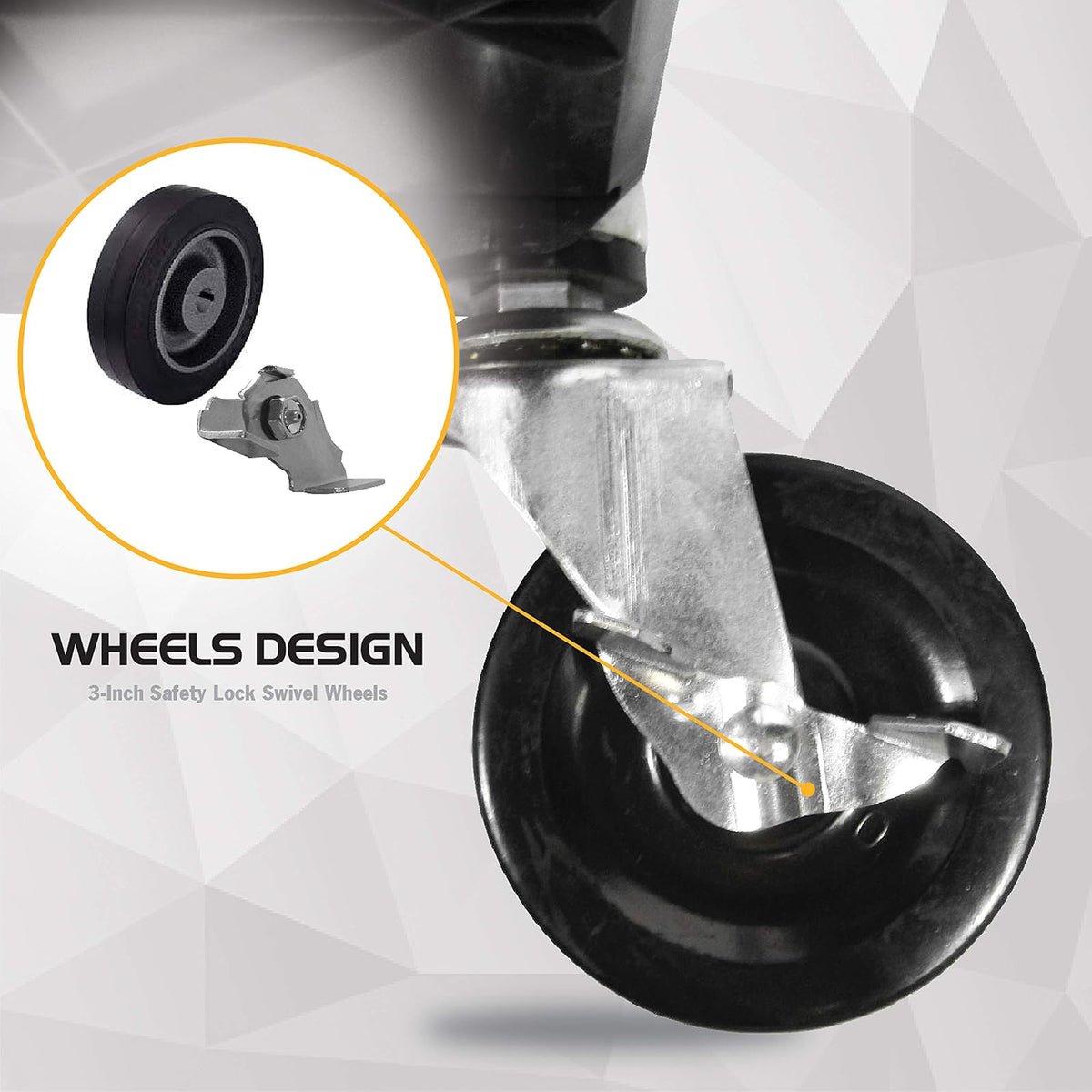 Olympia Tools 85-188 Carro de servicio abatible