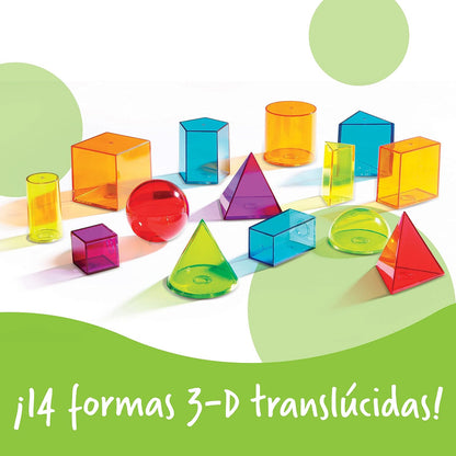 Learning Resources Formas Geométricas Transparentes