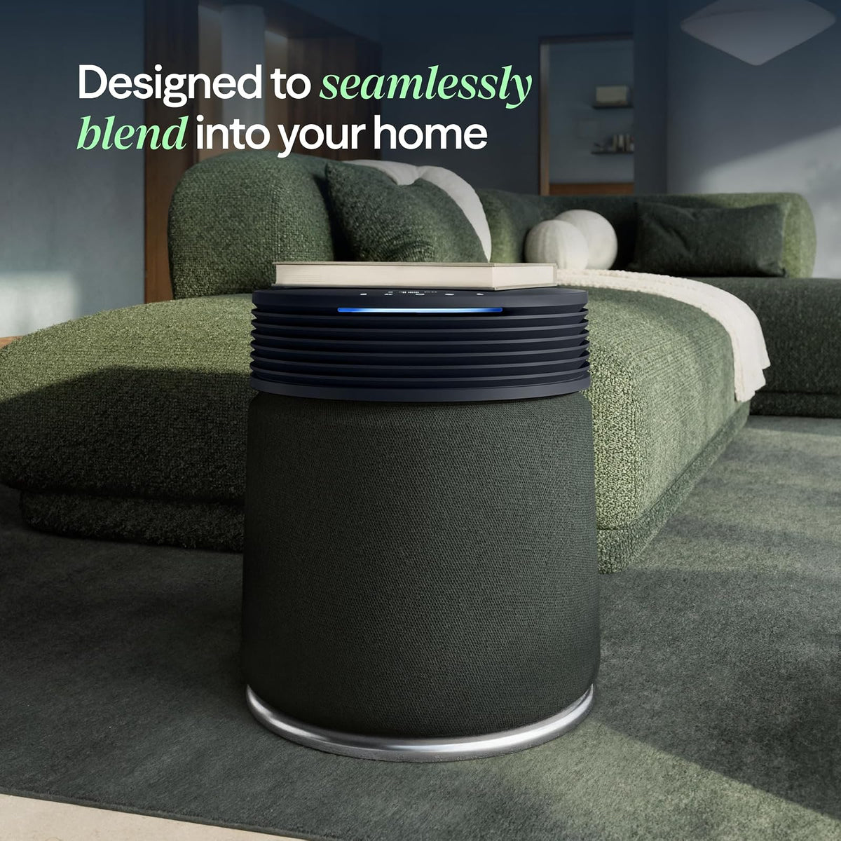 Blueair Blue Signature Base de anillo, base purificadora de aire de repuesto, diseño personalizable, ligero y fácil de instalar, compatible con el purificador de aire grande Blue Signature