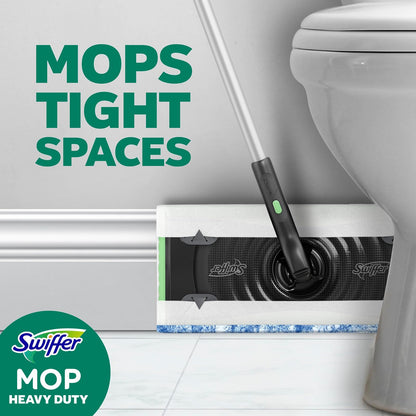 Swiffer Sweeper Heavy Duty Wet Mopping Cloths Multi Surface Refills, Open Window Fresh, 20Count