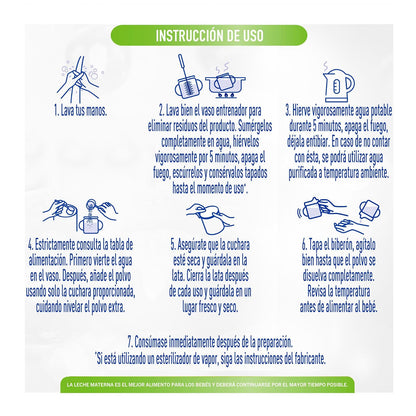 NAN 3 Prebio Ae Alimento Para Niños Con Prebióticos, 0-12 Meses Lata 900 g