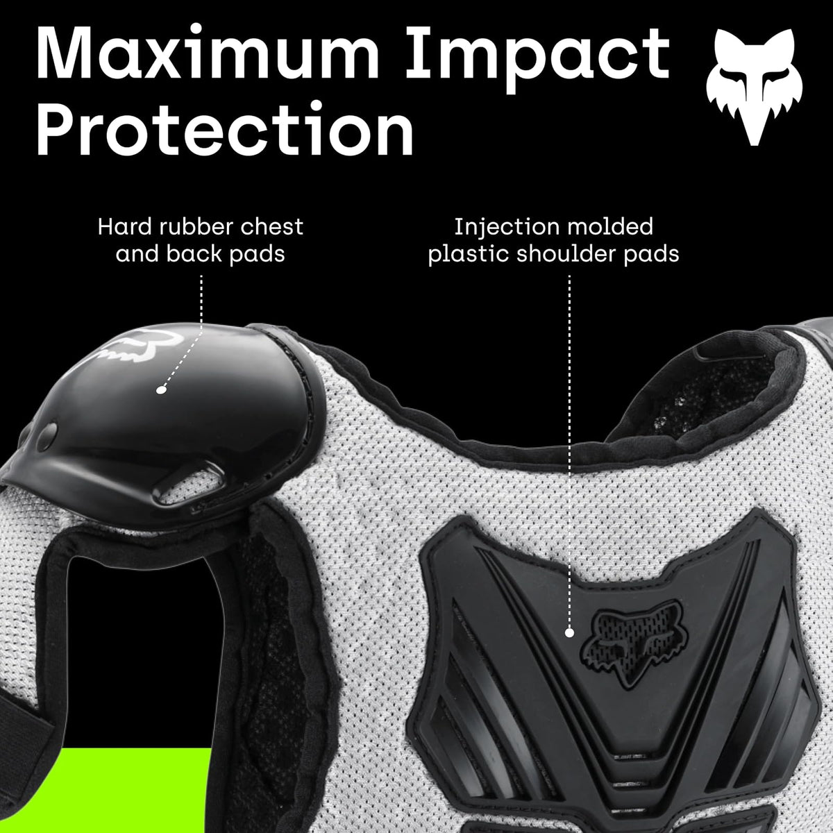 Fox Racing Youth Peewee Titan - Deflector de Motocross