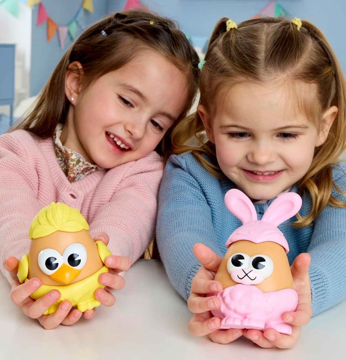 Potato Head Mr Conejito y Pollito Bebés 12 Piezas