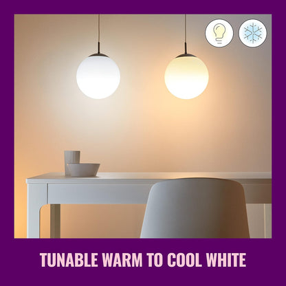 WiZ Foco Inteligente Vintage A19 luz cálida a fría controlable por Wi-Fi