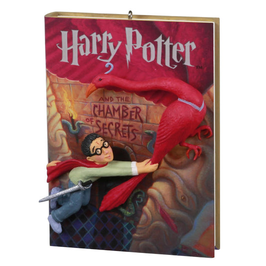 Hallmark - Adornos de Navidad de Recuerdo de Harry Potter y la Cámara de los Secretos, Regalos para los Fans de Harry Potter