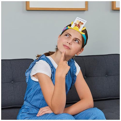 Spin Master Hedbanz Princesas Disney, Juego de adivinar para niños, Juegos de Mesa para niños a Partir de 6 años