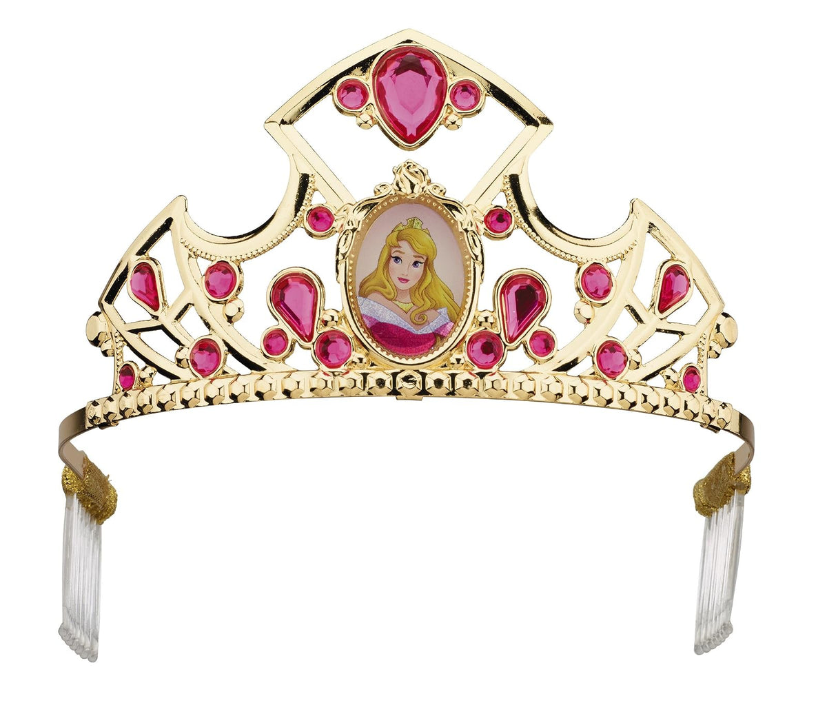 Aurora Deluxe Disney Princess - Tiara de Belleza Durmiente, Talla única para niño