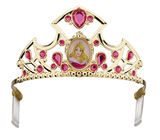 Aurora Deluxe Disney Princess - Tiara de Belleza Durmiente, Talla única para niño