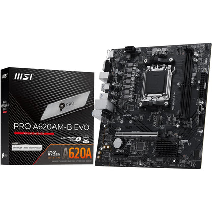 MSI A520M-A PRO Tarjeta Madre AM4 mATX DDR4 - PRO A620AM-B EVO