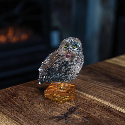 Enesco Facets The Wizarding World of Harry Potter Figura Hedwig El Búho, 3,26 Pulgadas, Multicolor
