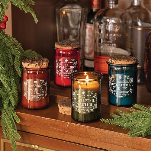 Velas Northern Lights - Velas Spirit Jar 5 oz - Aperol Spritz de invierno - 52622