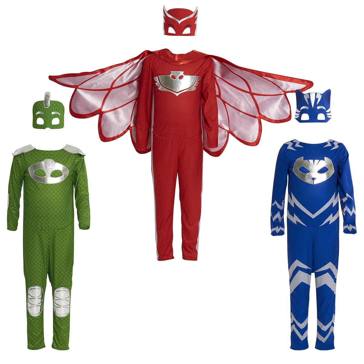 PJ MASKS Turbo Blast, Includes Full Body Outfit and Matching Fabric Mask, Kids Toys for Ages 3 Up by Just Play