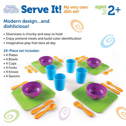 Set de platos New Sprouts Serve It!