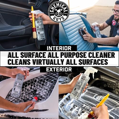Chemical Guys SPI_993_1602 Limpiador de superficies incoloro e inodoro, seguro para automóviles, camiones, SUV, Jeeps, motocicletas, caravanas y más, 16 fl. oz, paquete de 2