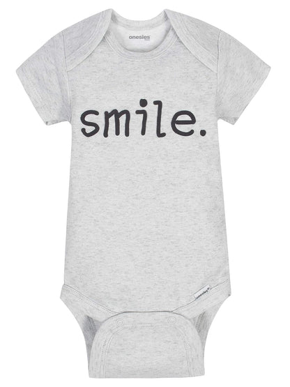 ONESIES 8-pack Short Sleeve Mix & Match Bodysuits Camisa bebés unisex