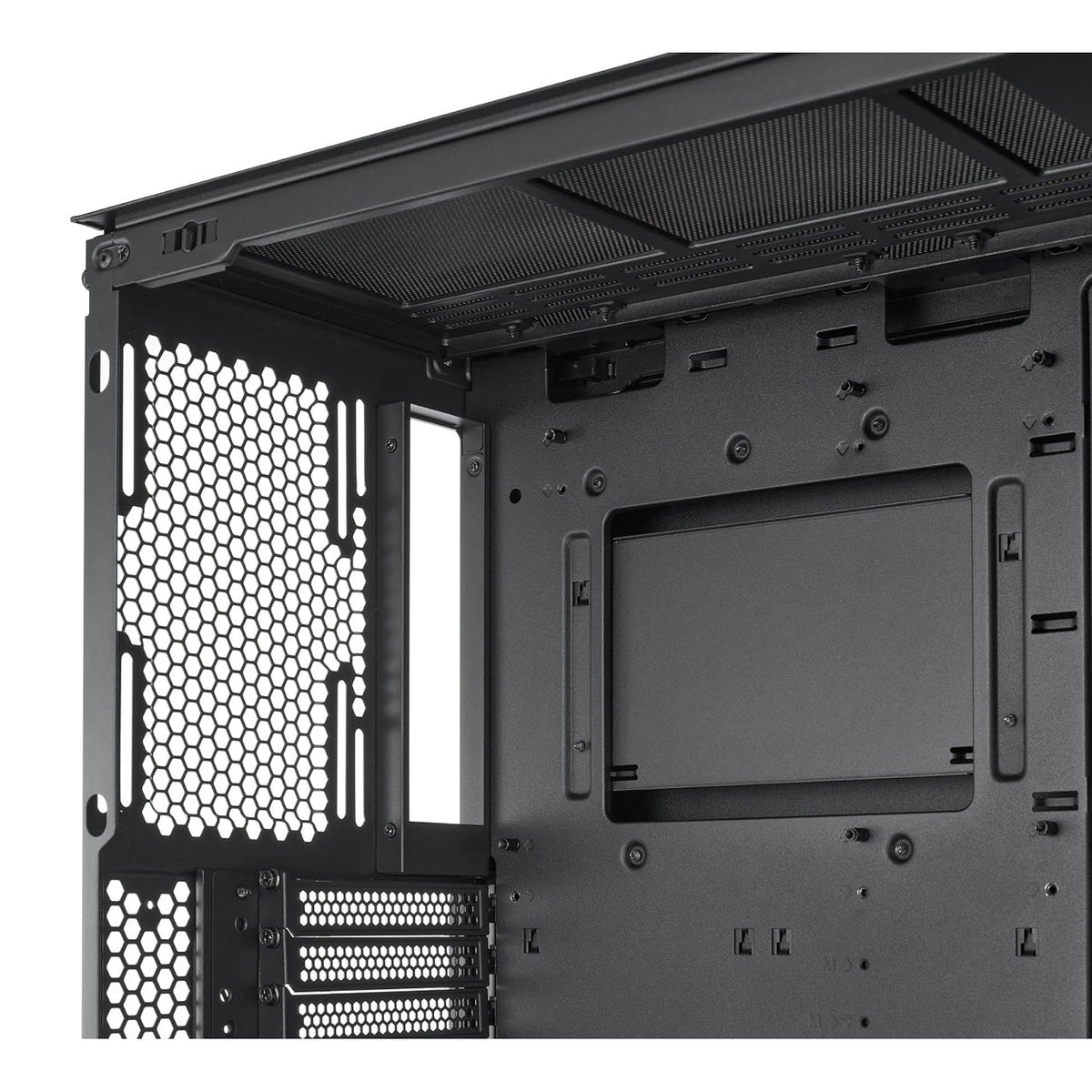 Lian Li Lancool 216 Estuche de Torre Media con Alto Rendimiento de refrigeración - Incluye Ventiladores PWM Frontales Dobles de 160 mm y 1 Ventilador PWM Trasero de 140 mm - Centrado en Flujo de Aire