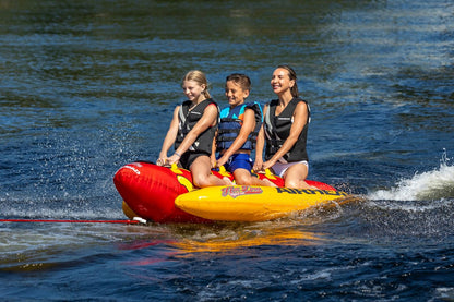 Airhead Hot Dog | Towable Tube for Boating with 1-5 Rider Options