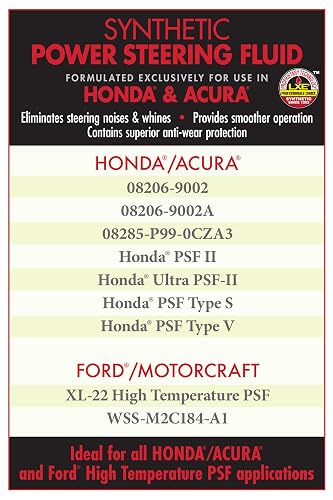 Lubegard Líquido Sintético de Dirección Asistida 24242 para Honda/Acura, 946 ml