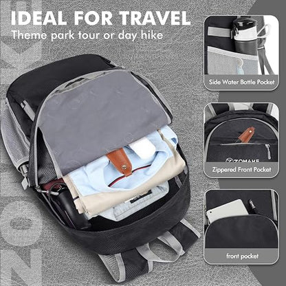 ZOMAKE Ultraligera Plegable Mochila, 30L Resistente Agua Viaje Mochila Liviana Empacable Bolsa Acampar Senderismo camina Mochila