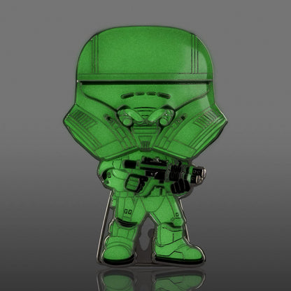 Funko Star Wars Large Enamel Pin - First Order Jet Trooper White | Mercancía Oficial de Ciencia Ficción - Juguete Coleccionable - Idea de Regalo de Cumpleaños para Fans y Coleccionistas