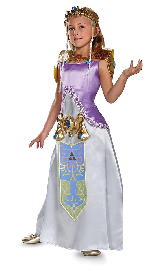 Disguise Zelda Deluxe Legend of Zelda - Disfraz de Nintendo S, talla 4-6X, color morado