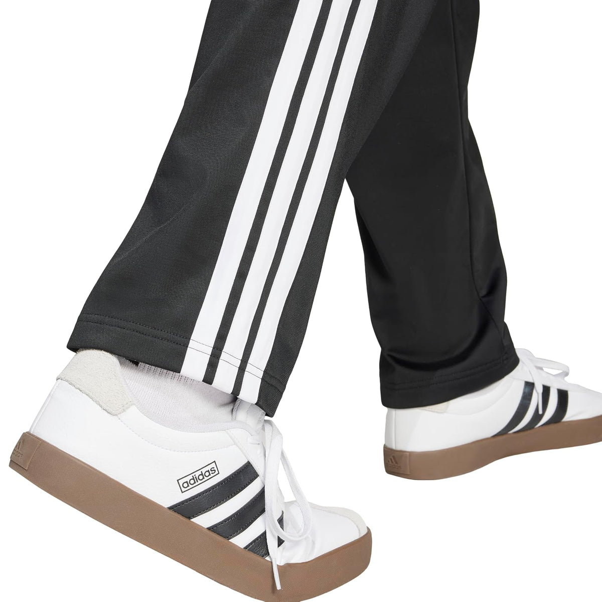 adidas 3-Stripes Tricot Regular Fit Open Hem Sportswear Track Pants Pantalones Deportivos Hombre