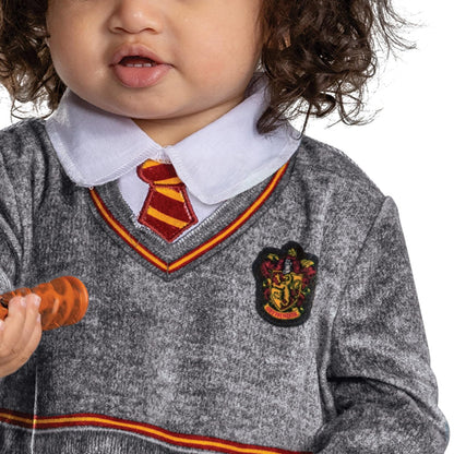Disfraz infantil de Gryffindor Hermione Posh de Disguise para bebés, disfraces oficiales del Mundo Mágico de Harry Potter de Halloween para bebés