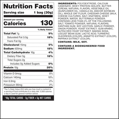 Quest Crackers sabor Cheddar - CJ con 4