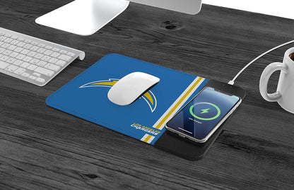 SOAR NFL - Alfombrilla de Mouse de Carga inalámbrica, Los Angeles Chargers