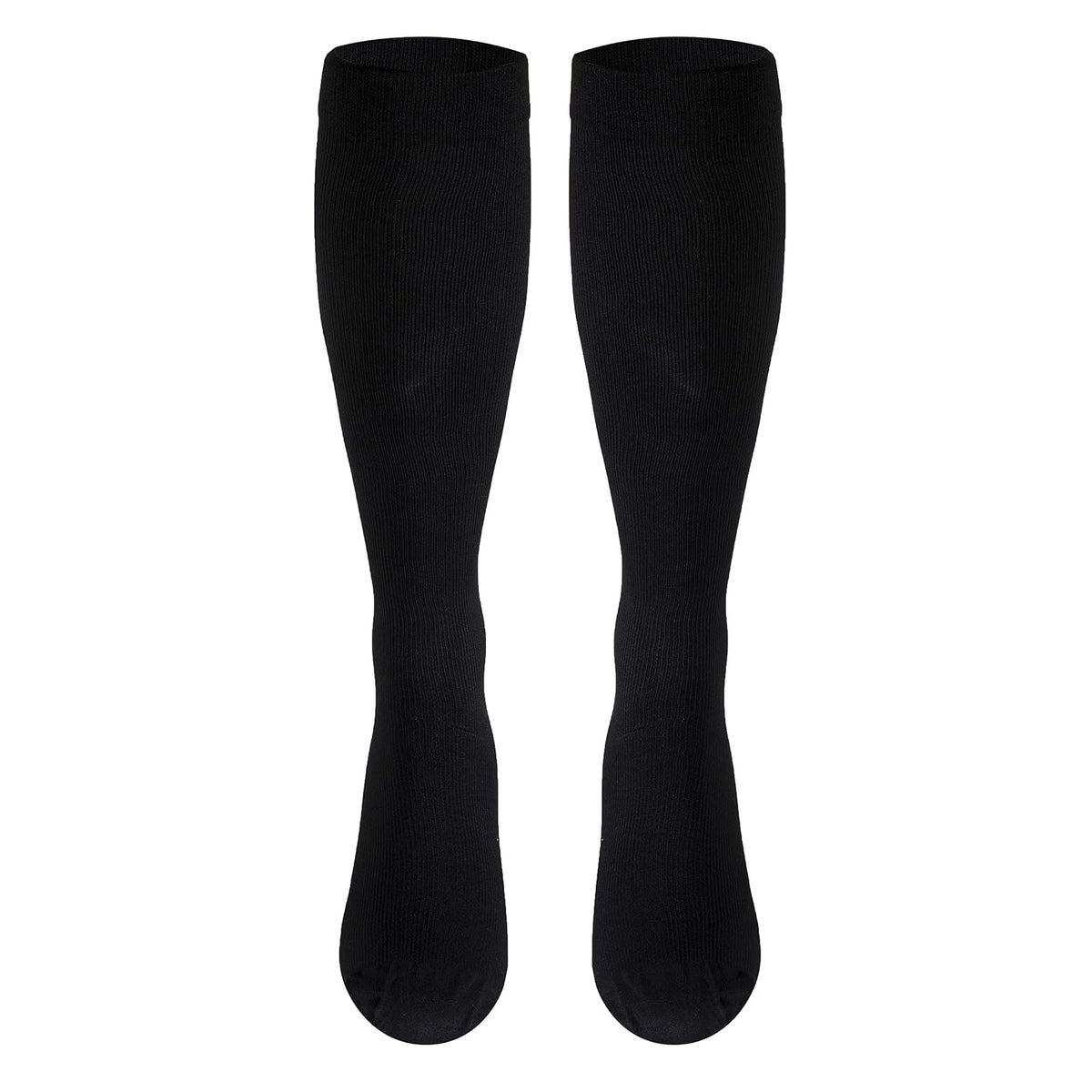 Truform Compression Socks, 15-20 Mmhg, Men's Dress Socks, Knee High Over Calf Length Navy, Pack of 1