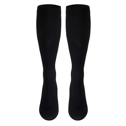 Truform Compression Socks, 15-20 Mmhg, Men's Dress Socks, Knee High Over Calf Length Navy, Pack of 1