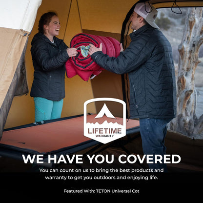 TETON Sports Comfortlite colchoneta para Acampar autoinflable.