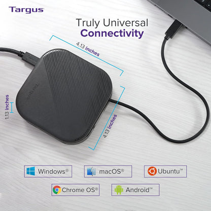 Targus Docking Station DOCK116GLZ HD Universal Display Link Color Negro