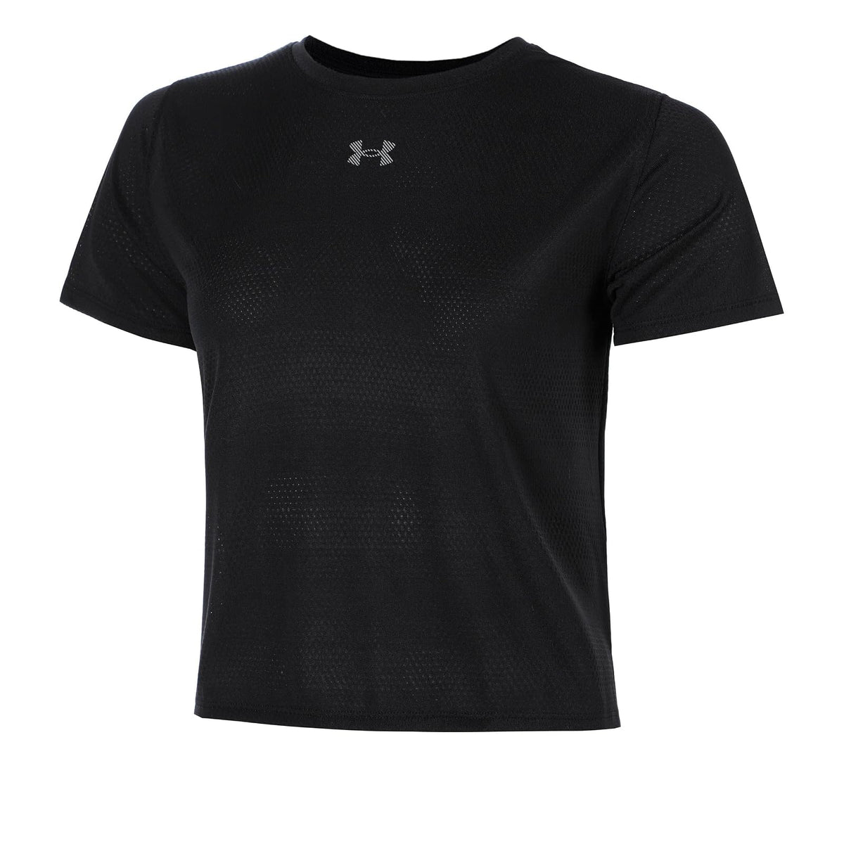 Under Armour Playera Manga Corta para Correr Velociti para Mujer Talla CH Color Negro