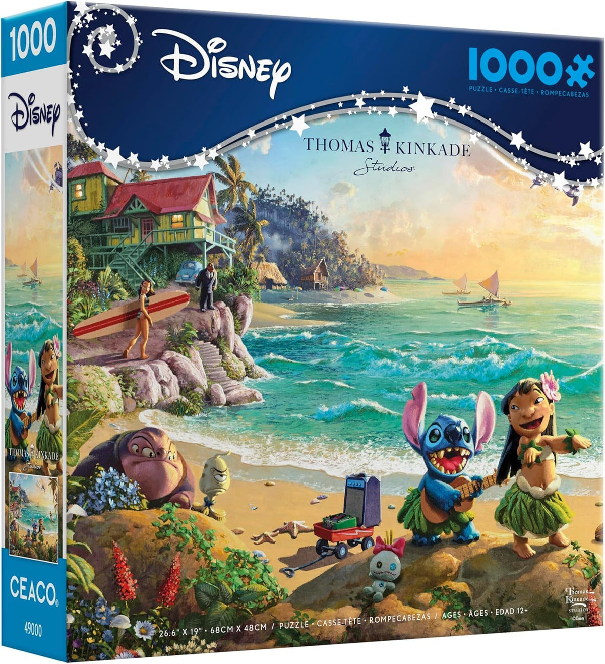 Ceaco Rompecabezas Disney de 200 Piezas - Lilo y Stitch