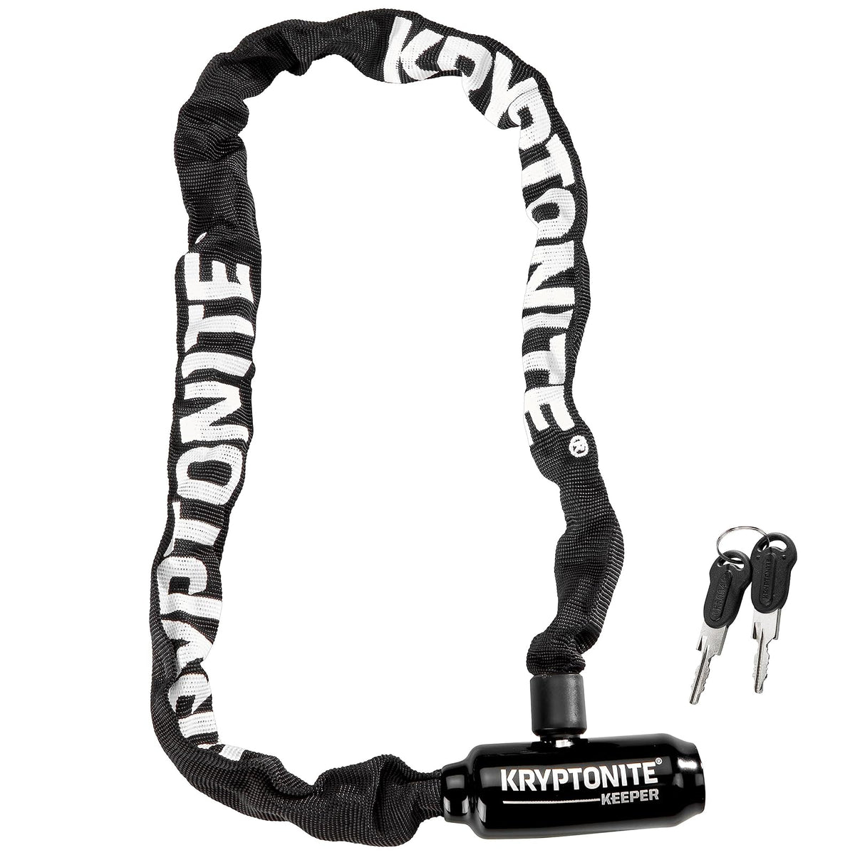 Kryptonite Keeper 585 - Candado de Cadena para Bicicleta (5 mm) | Nivel de seguridad 4/10, acero endurecido de 5 mm, para bicicleta y scooter 0,73 kg, 85 cm